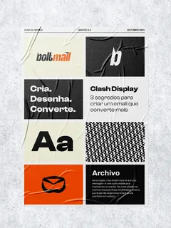Boltmail brand guide poster