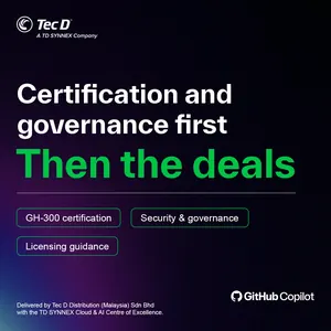 LinkedIn ad for Tec D about GitHub Copilot deals